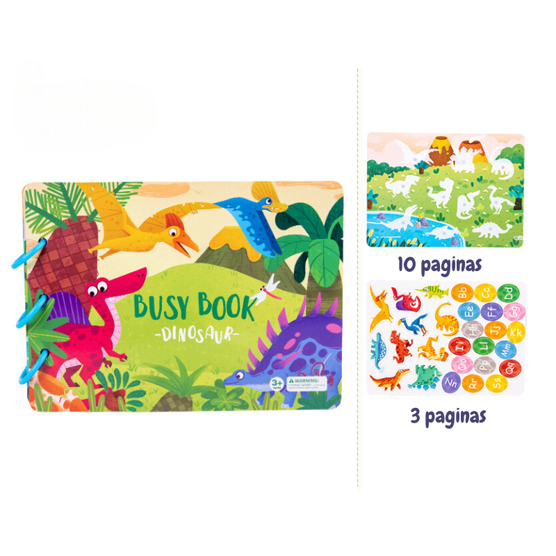 Montessori Doeboek - Dino