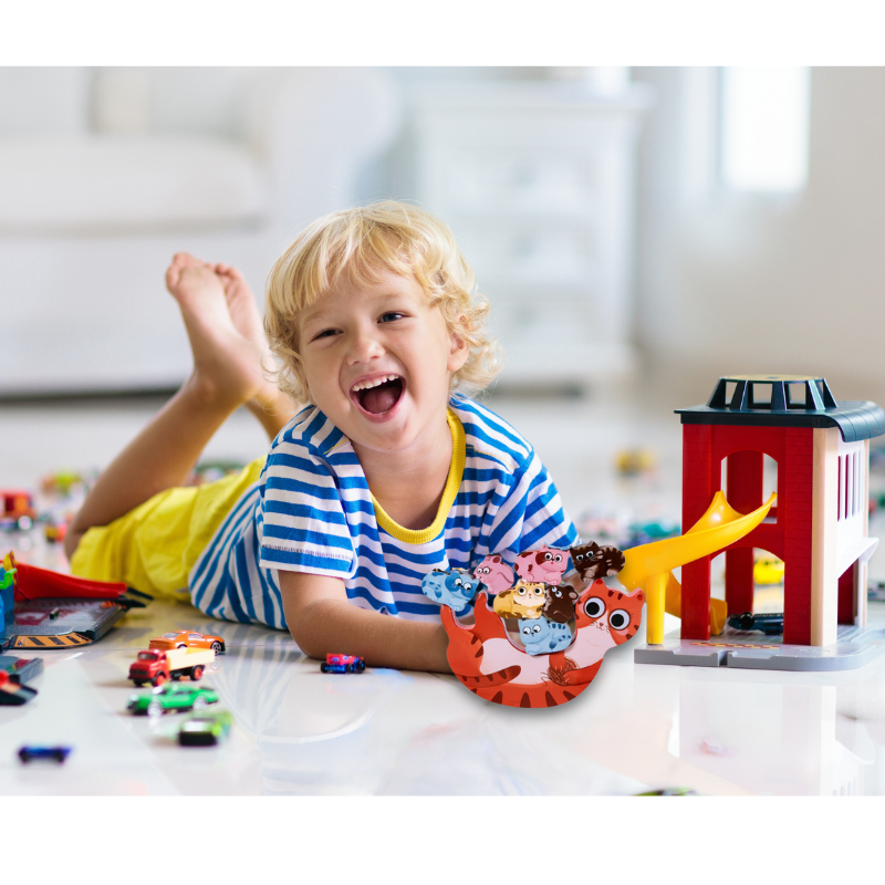 Stapeldieren - Balansspel voor Kinderen