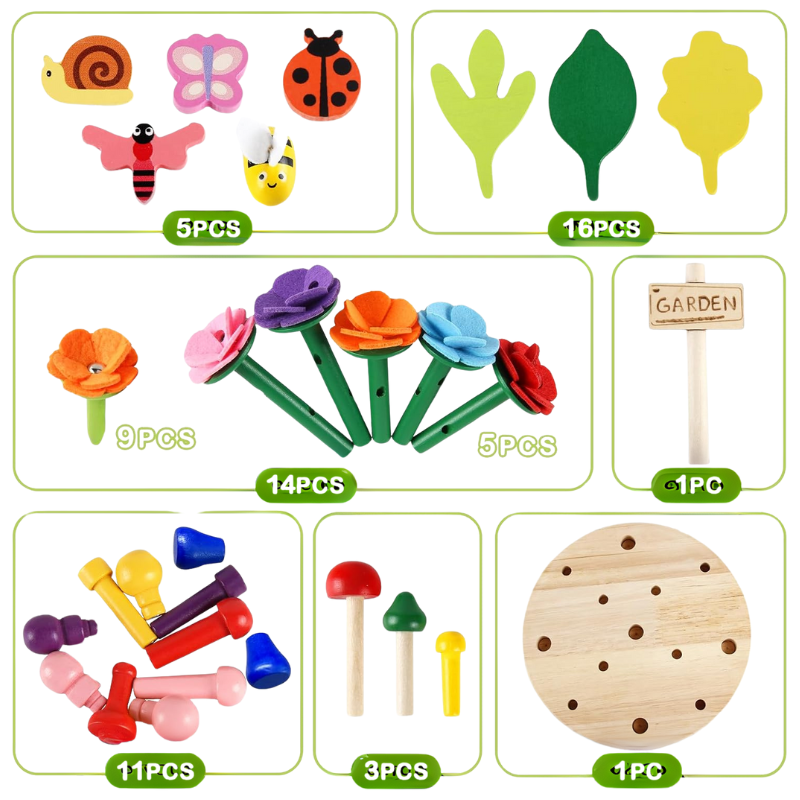 Houten Bloementuin Bouwpakket