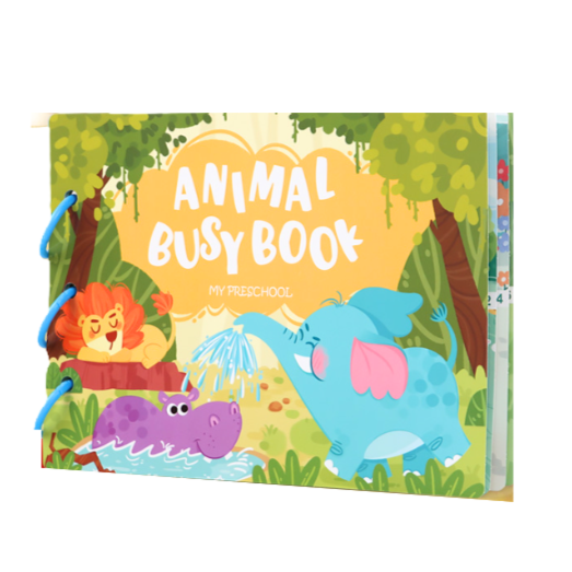 Montessori - Bosdieren Busy Book