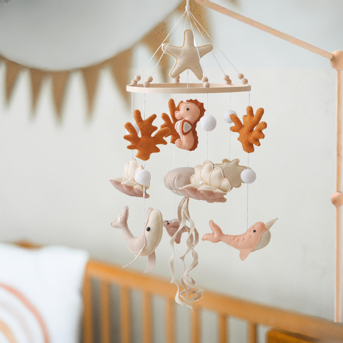 Babymobiel Zachte Parelzee