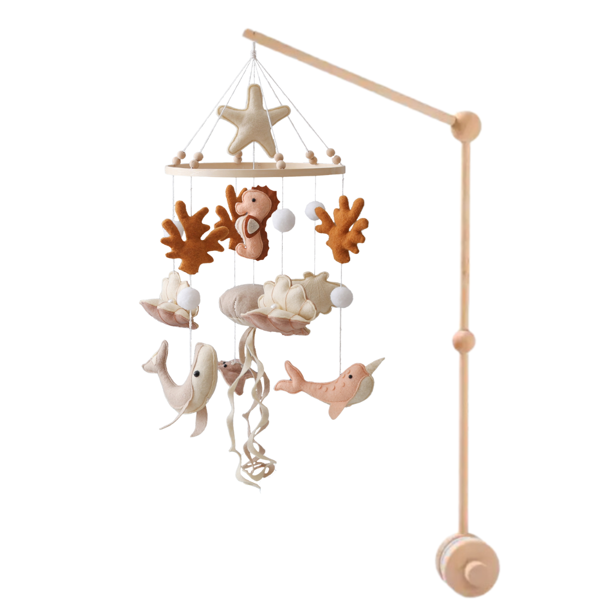 Baby Mobiel Zachte Parelzee