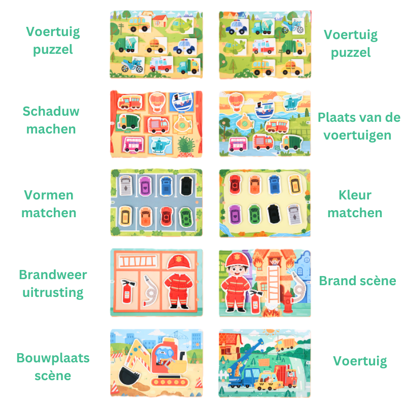 Montessori Busy Book - Traffic