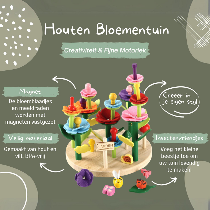 Houten Bloementuin Bouwpakket