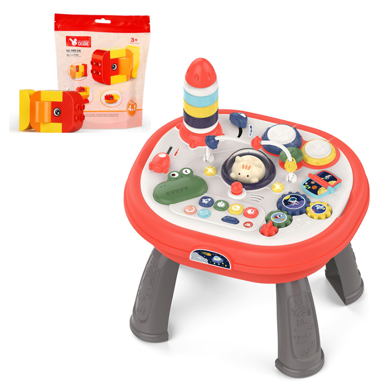 speeltafel voor peuters 1-4 jaar met bouwsetje