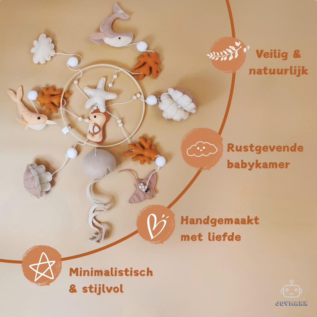 Babymobiel Zachte Parelzee