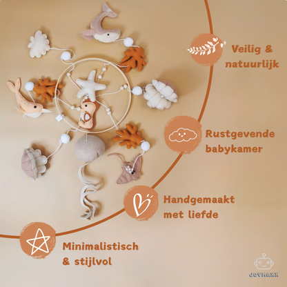 Babymobiel Zachte Parelzee