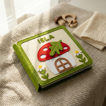 Activiteitenboek voor Peuters Mushroom House - Gepersonaliseerd