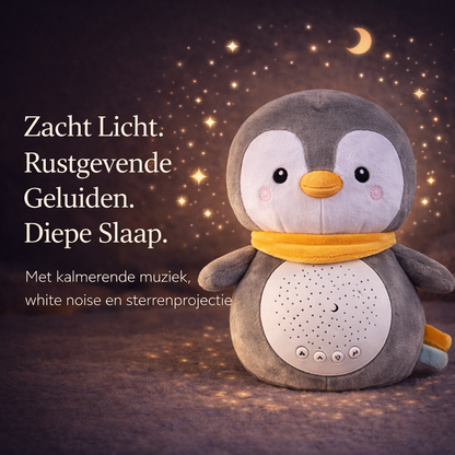 Slaaptrainer Knuffel met Sterrenprojector en Muziek