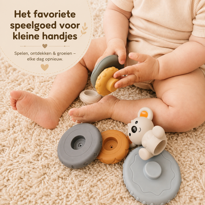 Baby Sensorisch Blokkenset met Koala