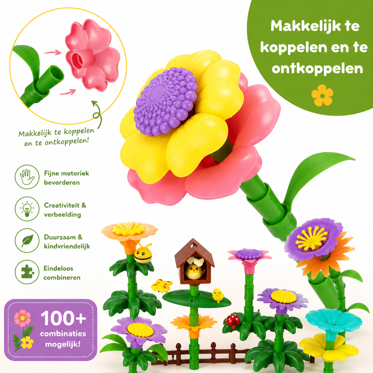 Bouwpakket Bloementuin