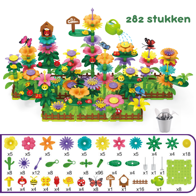 Bouwpakket Bloementuin