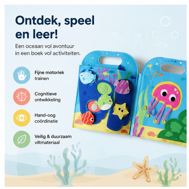 Montessori Activiteitenboek Busy Ocean