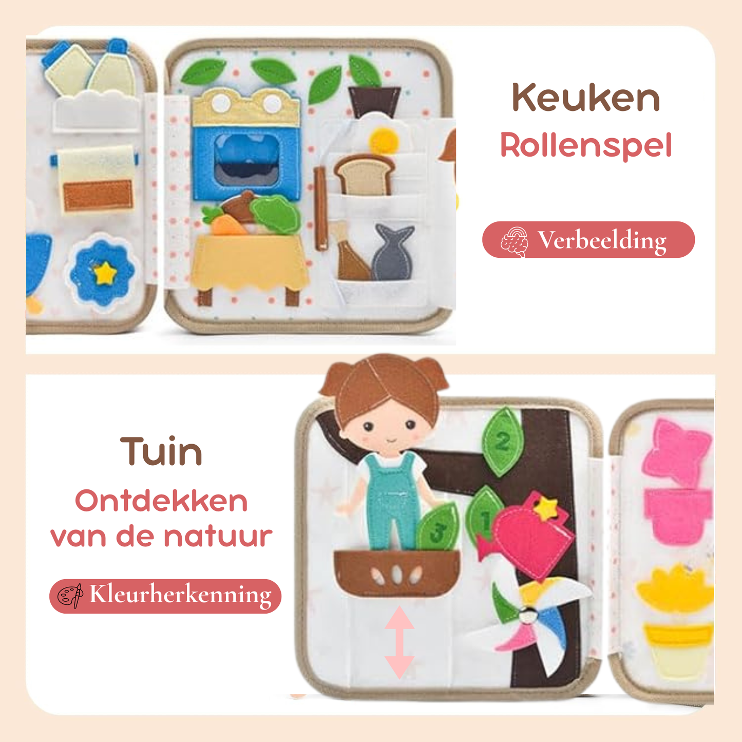 Montessori Busy Book Mijn Huisje