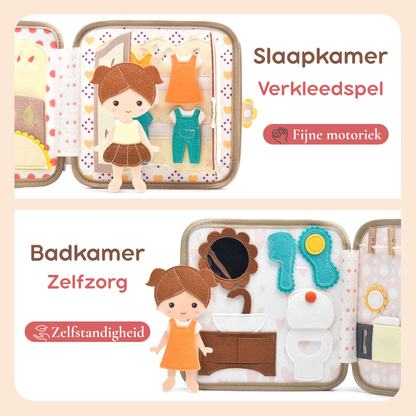 Montessori Busy Book Mijn Huisje