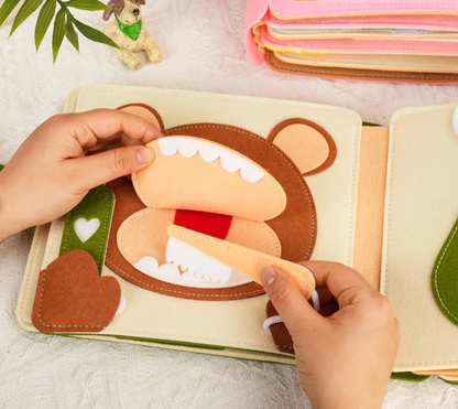 Montessori Activiteitenboek Kiekeboe Leeuw - Gepersonaliseerd