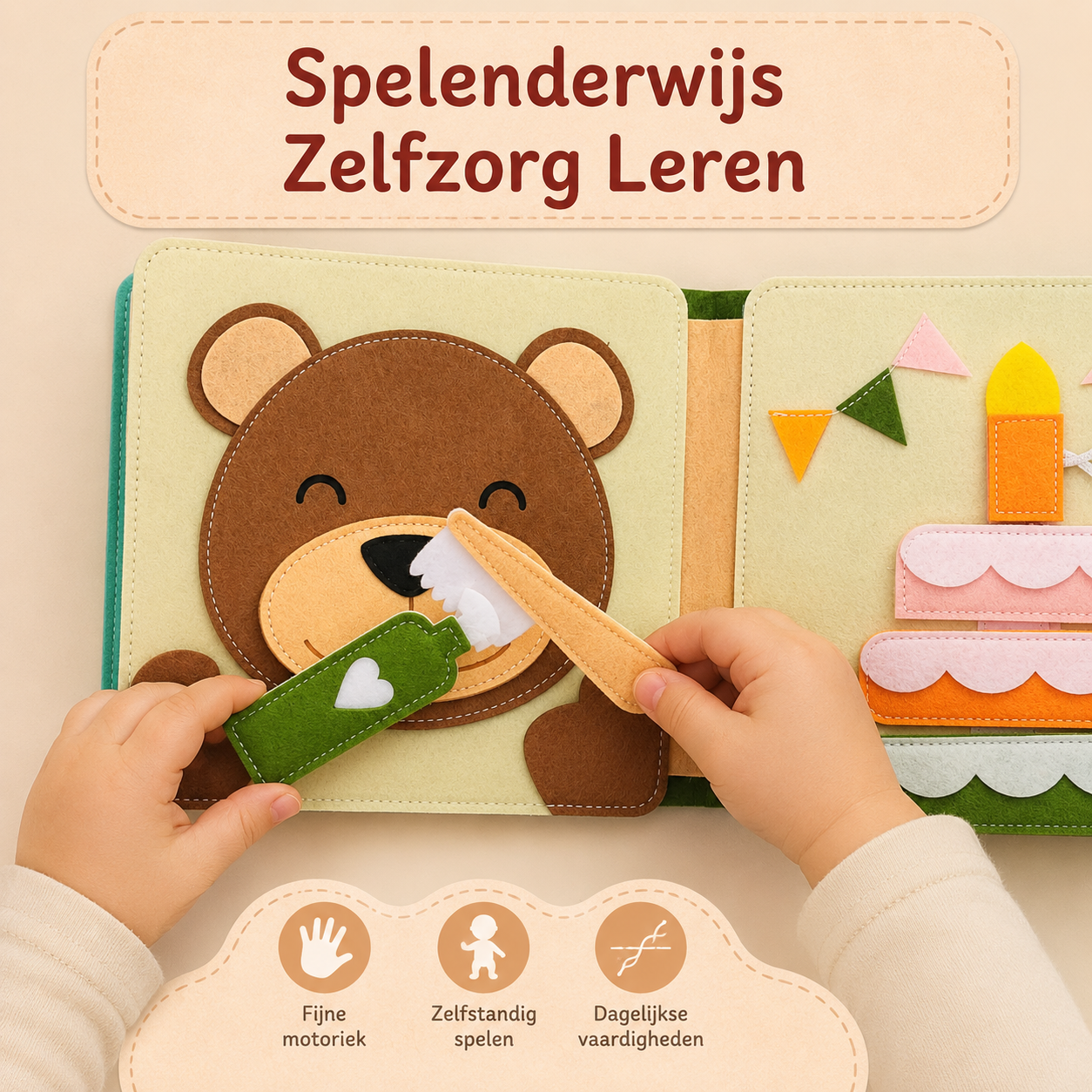 Montessori Activiteitenboek Kiekeboe Leeuw - Gepersonaliseerd