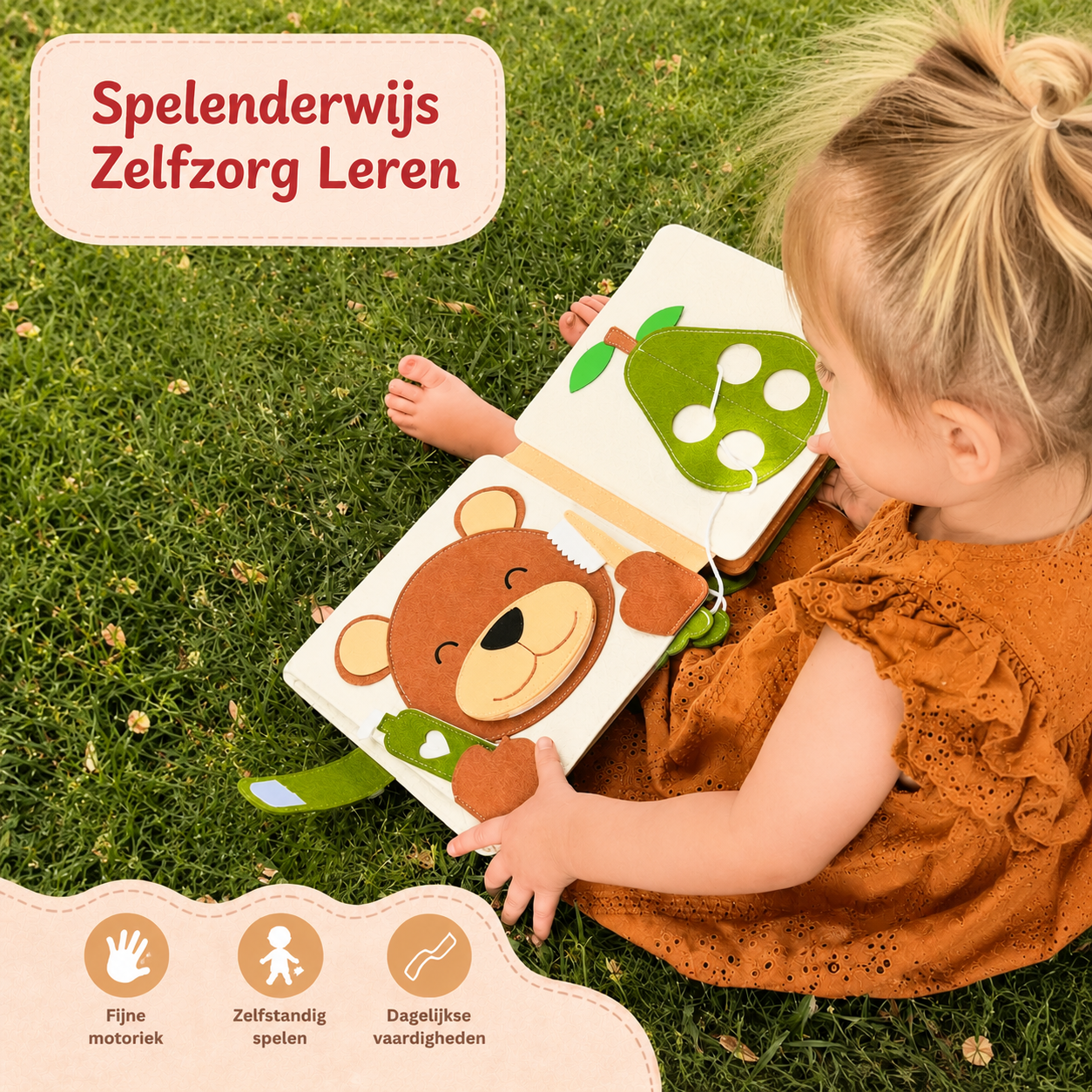 Activiteitenboek voor Peuters Mushroom House - Gepersonaliseerd
