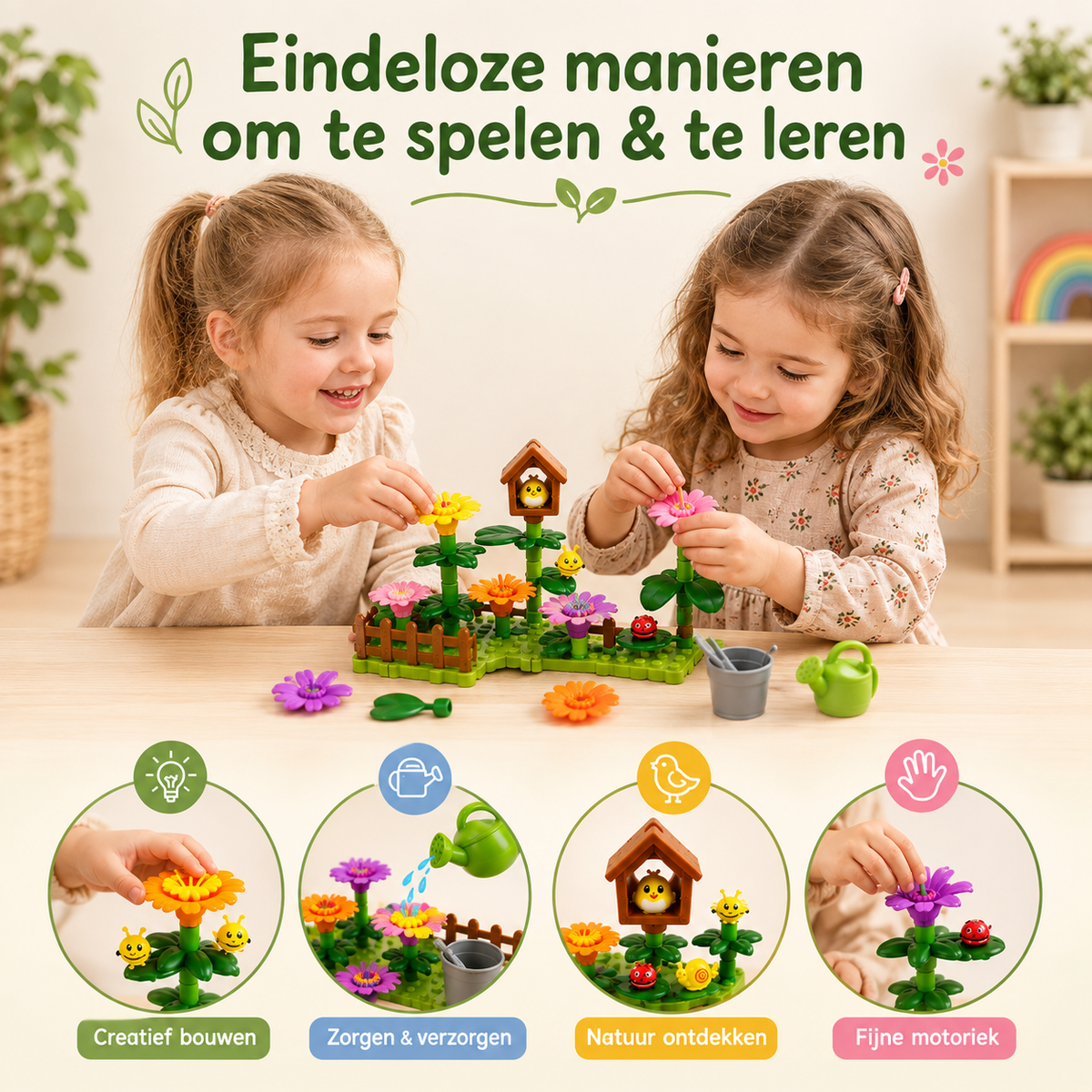 Bouwpakket Bloementuin