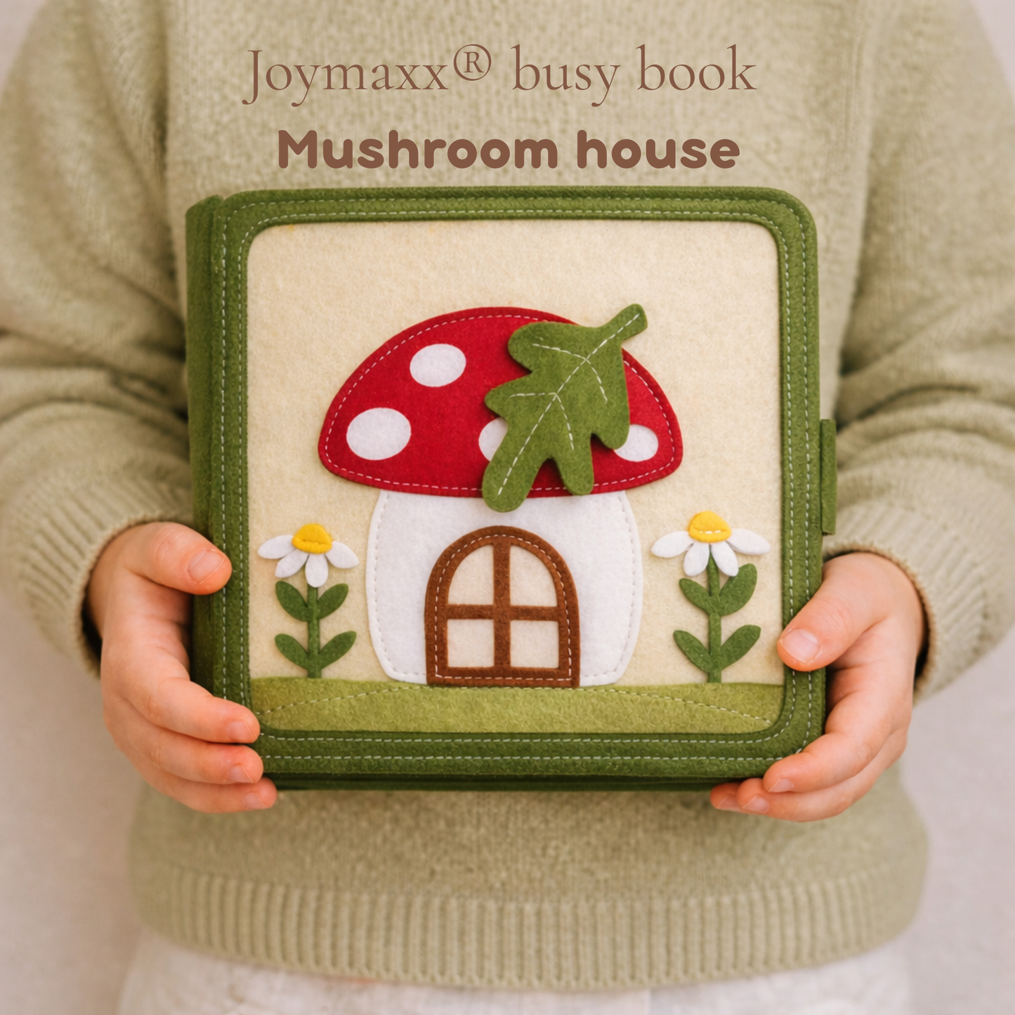 Activiteitenboek voor Peuters Mushroom House - Gepersonaliseerd