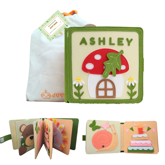 Activiteitenboek voor Peuters Mushroom House - Gepersonaliseerd