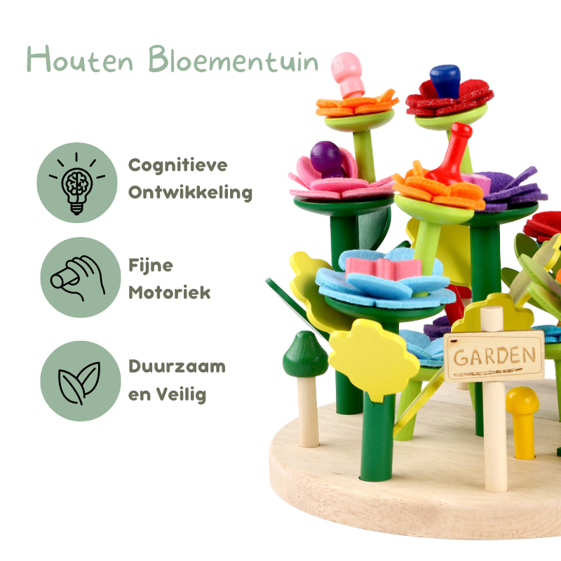 Houten Bloementuin Bouwset