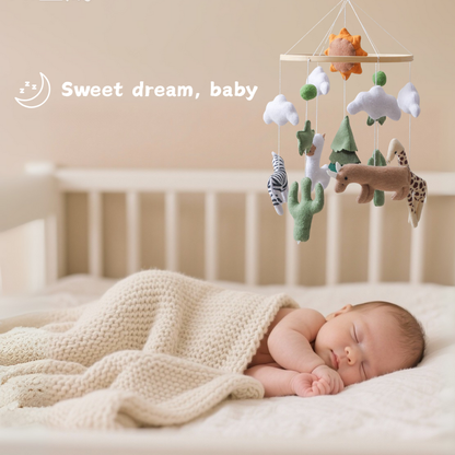 Baby Mobiel Zonnige Savanne