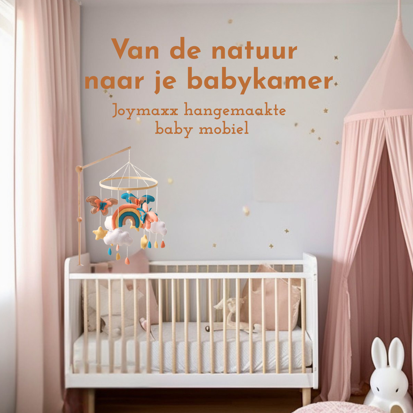 Baby Mobiel Regenboog en Vlinders