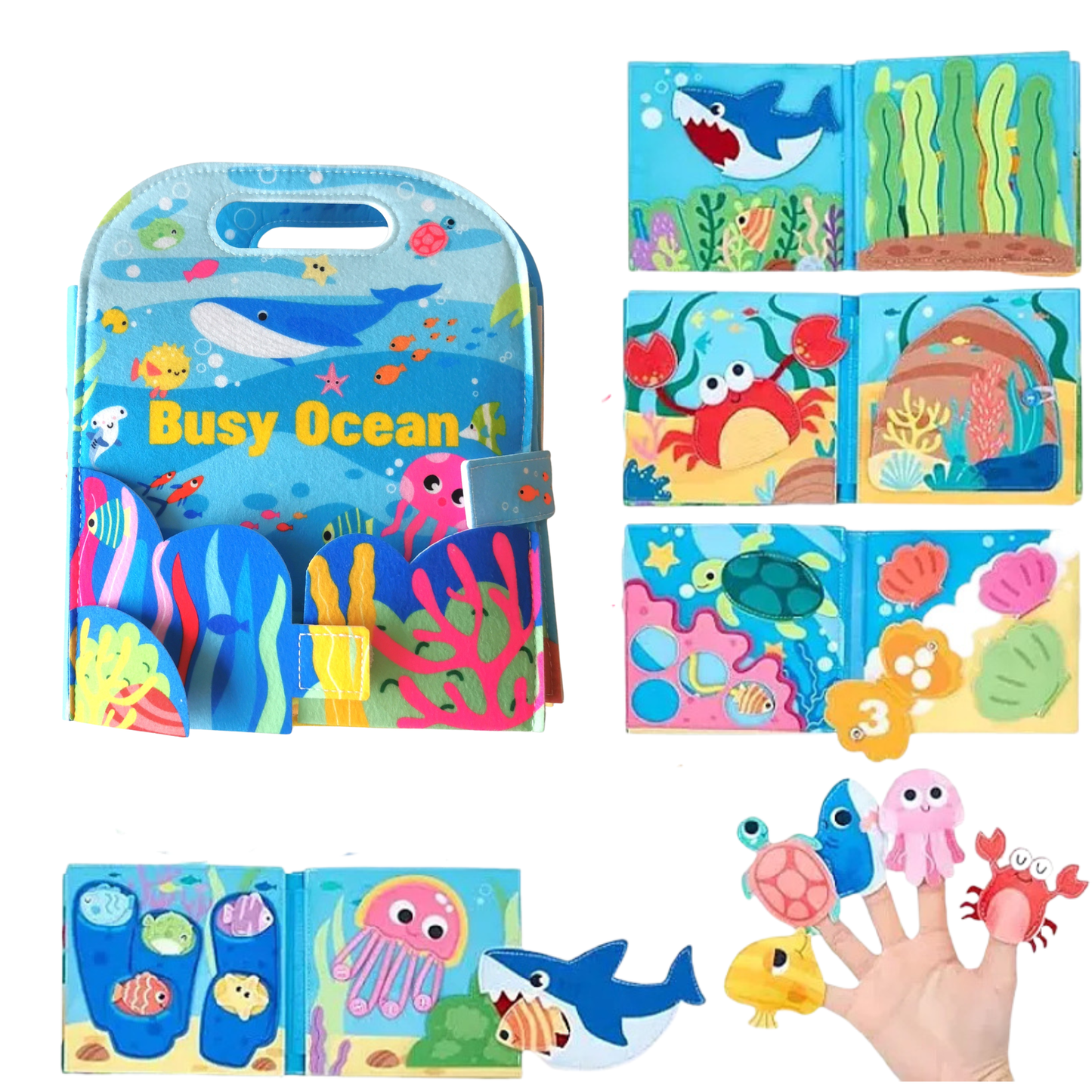 Montessori Activiteitenboek Busy Ocean