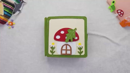 Activiteitenboek voor Peuters Mushroom House - Gepersonaliseerd