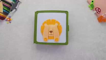 Montessori Activiteitenboek Kiekeboe Leeuw - Gepersonaliseerd