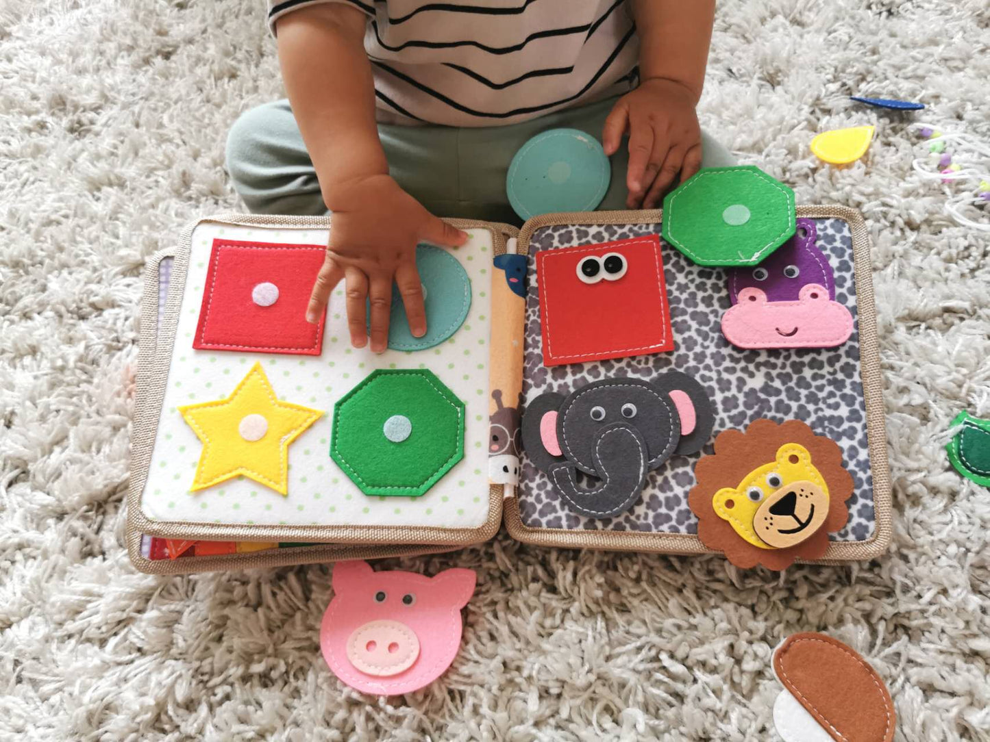 Montessori Activiteitenboek van Vilt - Giraffe