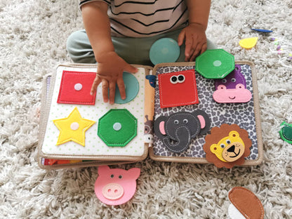Montessori Activiteitenboek van Vilt - Giraffe