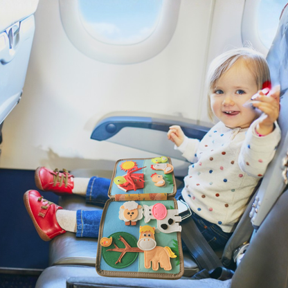 Montessori activiteitenboek Hert - Busy book van vilt