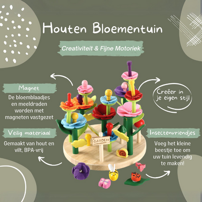 Houten Bloementuin Bouwset