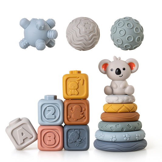 Baby Sensorisch Blokkenset met Koala